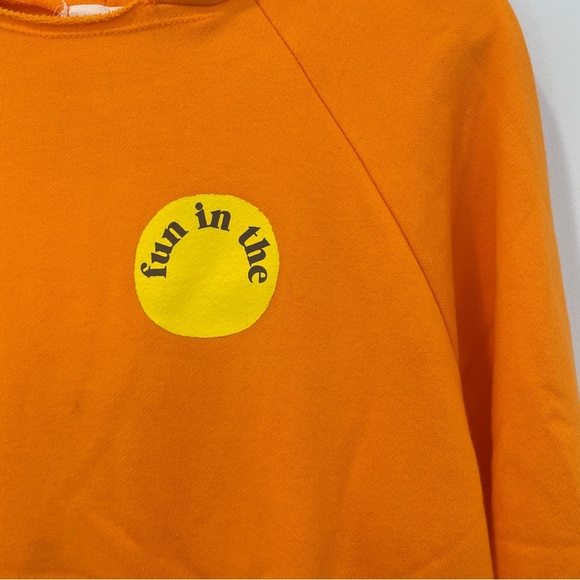Penfield Warm Fun Fun in the Sun Boyfriend Sweatshirt in Orange - Picture 4 of 10